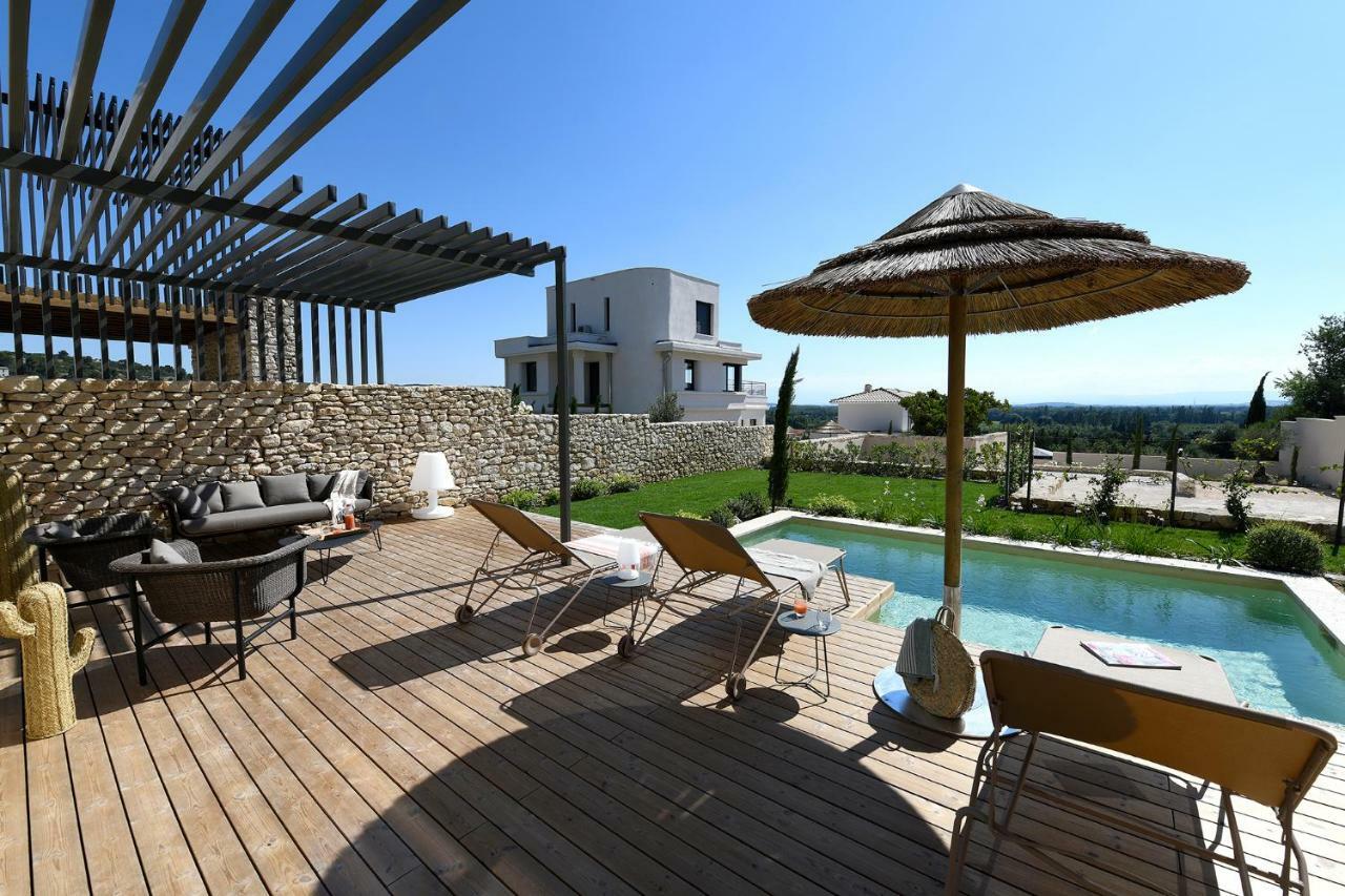 Les Loges En Provence "Villa Garrigue" Villeneuve-lès-Avignon Esterno foto